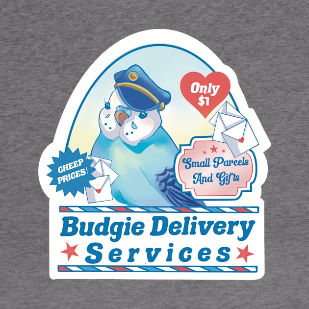 Budgie Delivery Services by Sugarnspice